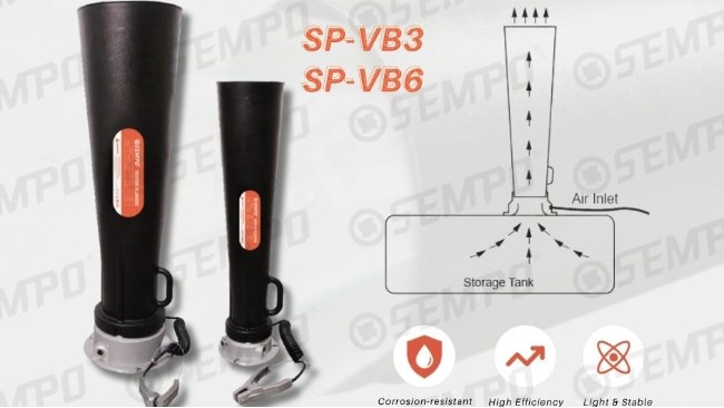 SEMPO 便携式文丘里鼓风机，适用于船舶和工业安全
