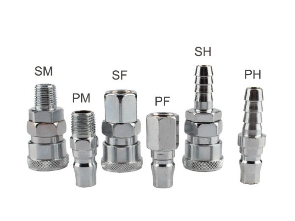 铁镀铬气动快速接头
